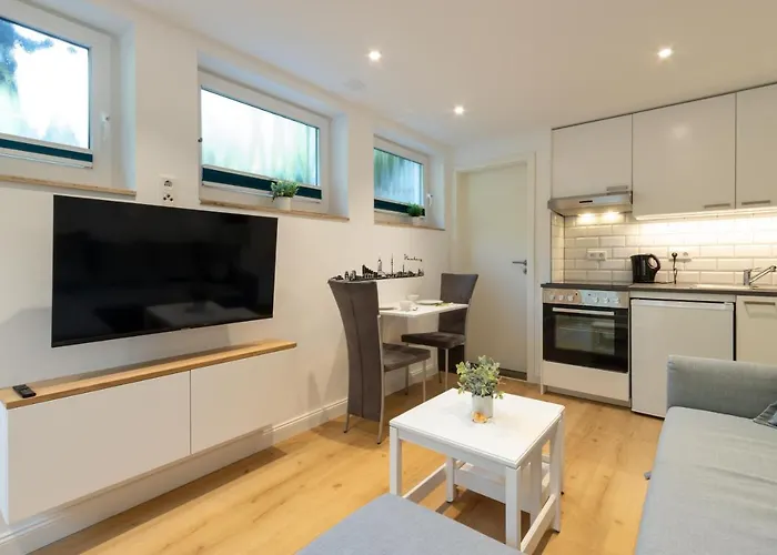 Appartement Neue Zentrale Souterrain-wohnung 24h Self Check-in